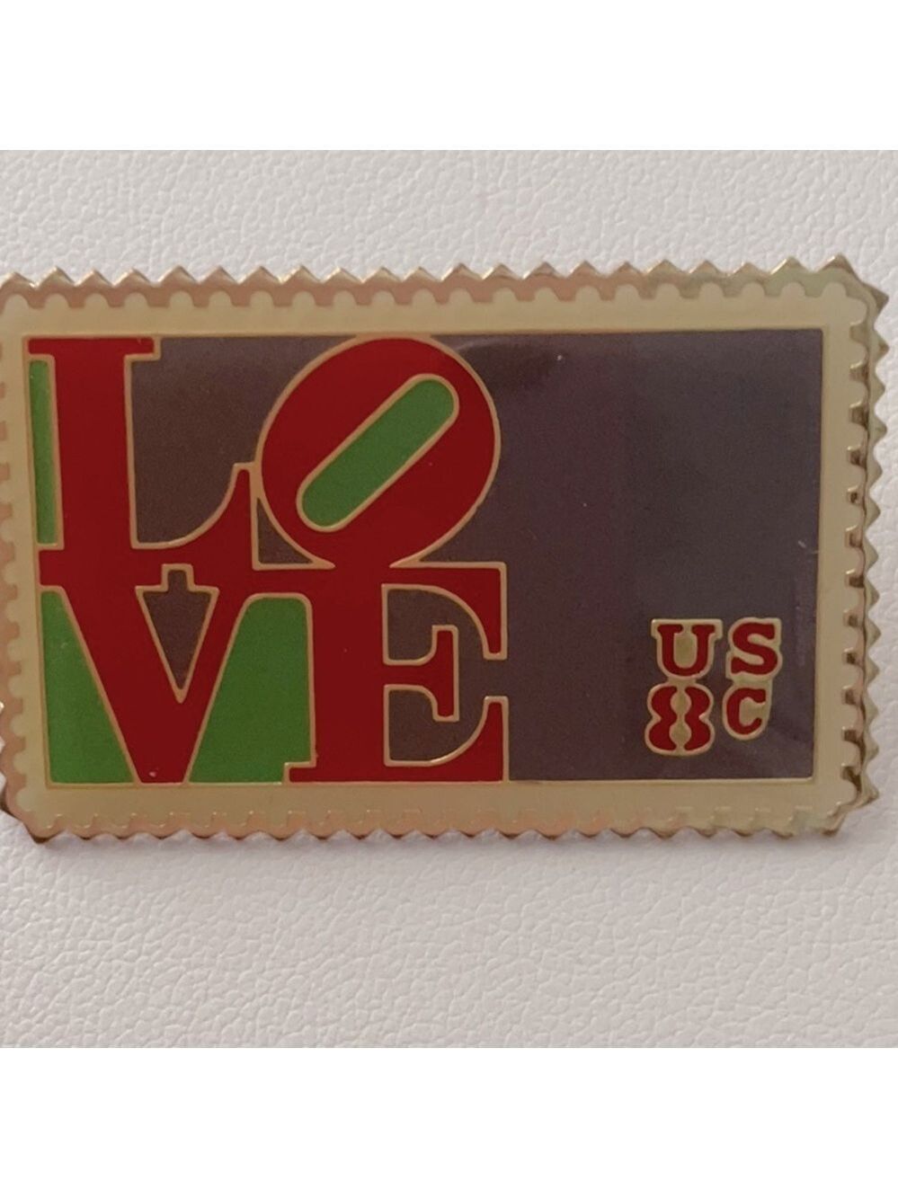 Vintage US Postal Service Love Stamp Pin